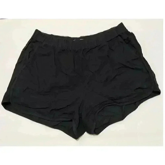 Madewell Cotton Blend Pull-On Shorts with 4 Pockets Black Size S - Picture 4 of 11